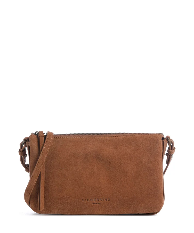 Liebeskind Nina Hydro Suede S Crossover väska brown