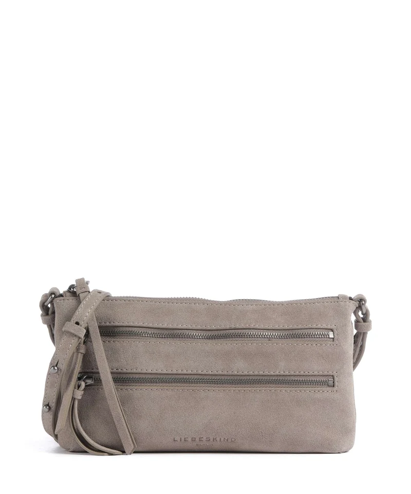 Liebeskind Zena Hydro Suede S Crossover väska neutral grey