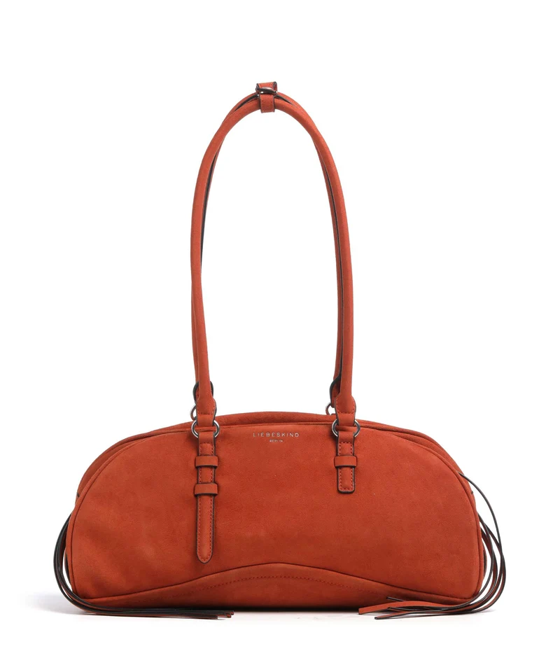 Liebeskind Capri Suede M Axelremsväska red rock