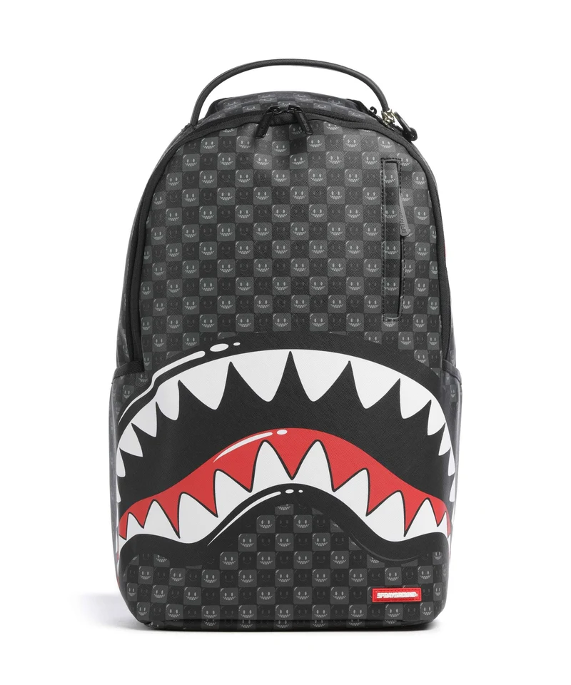 Sprayground Sharks In Paris Wtf Bubbly Black Check Ryggsäck multicolour