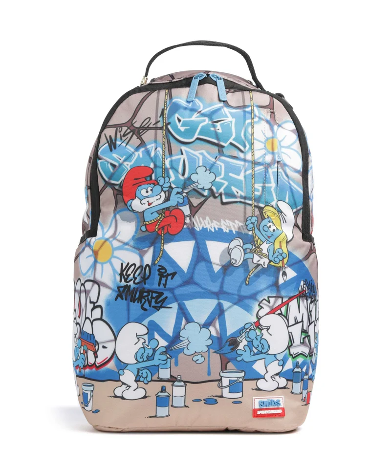 Sprayground Smurfs Art Party Ryggsäck multicolour