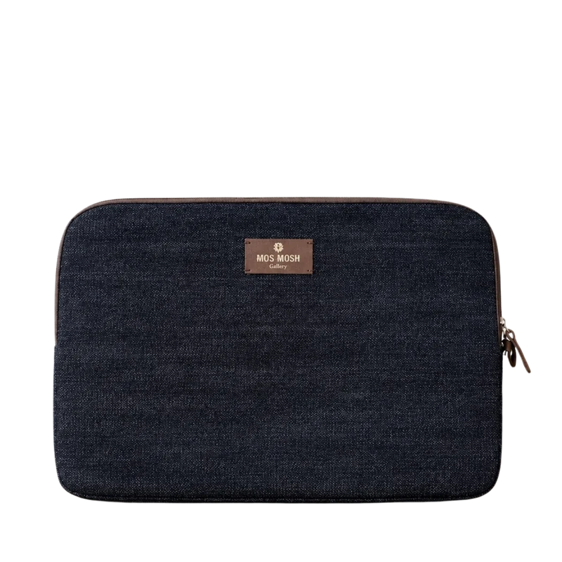 MMG Laptop Logo Denim Cover - Navy