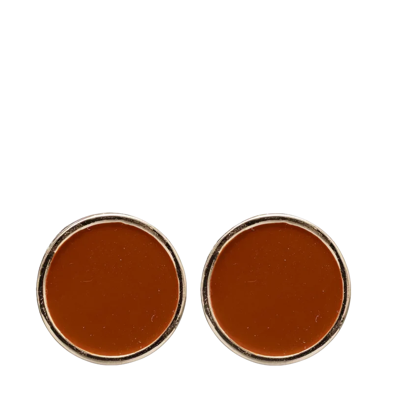 Ava Earrings - Cognac