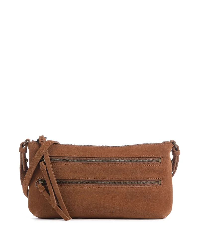 Liebeskind Zena Hydro Suede S Crossover väska brown
