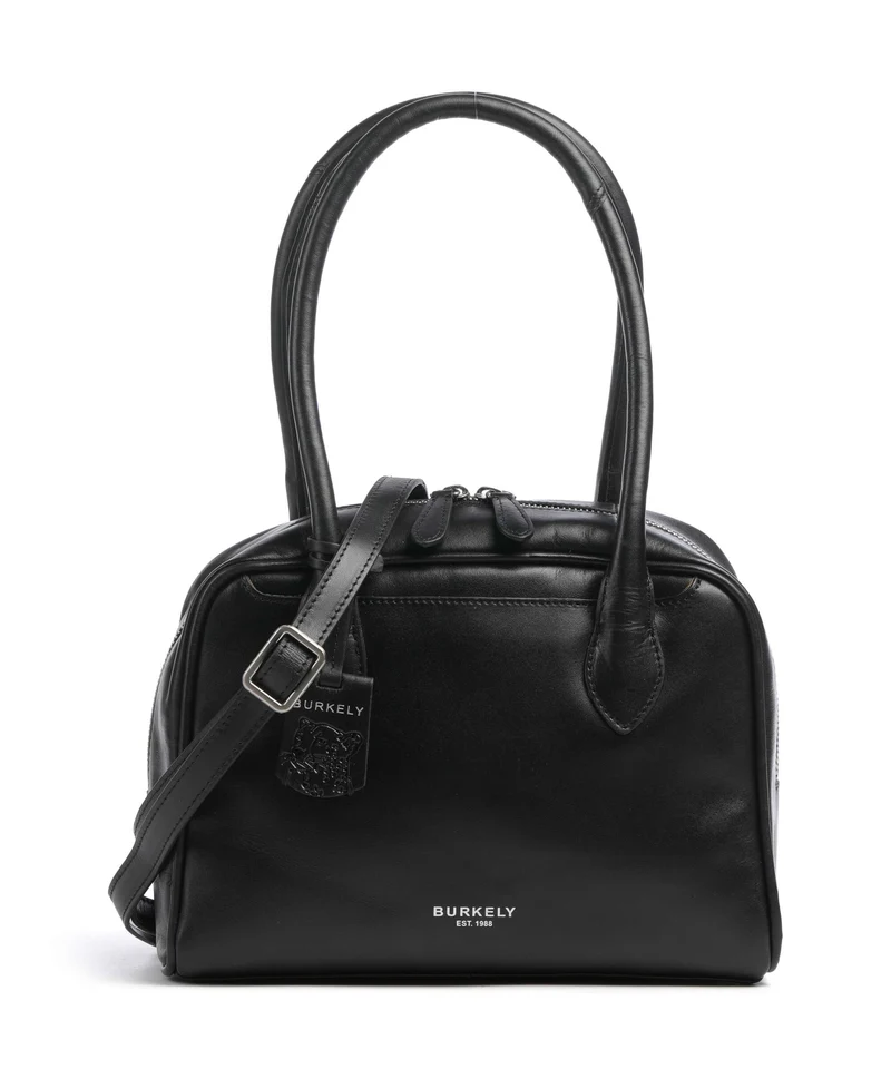 Burkely Ledger Axelremsväska black