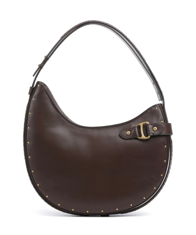 Lauren Ralph Lauren Tasha Large Axelremsväska chestnut brown