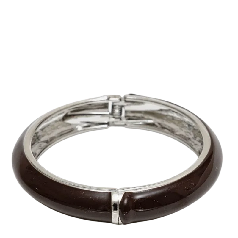 Adele Bracelet - Brown w silver