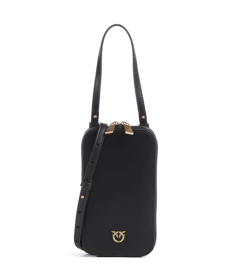 Pinko Telefonväska nero/antique gold