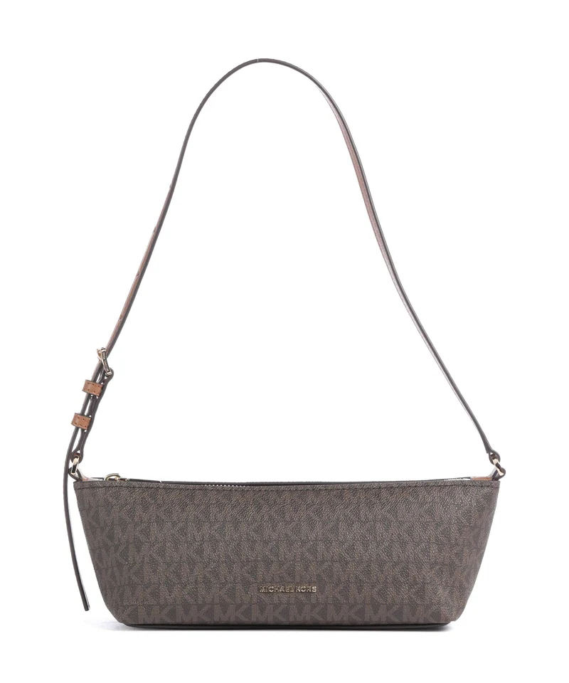 Michael Kors Laila Small Axelremsväska brown/acorn