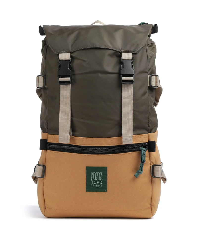Topo Designs Rover Classic Ryggsäck woodland/brown oak
