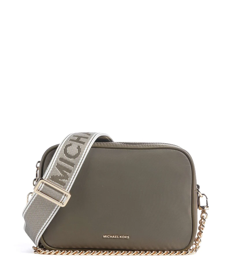 Michael Kors Bryant Medium Crossover väska loden