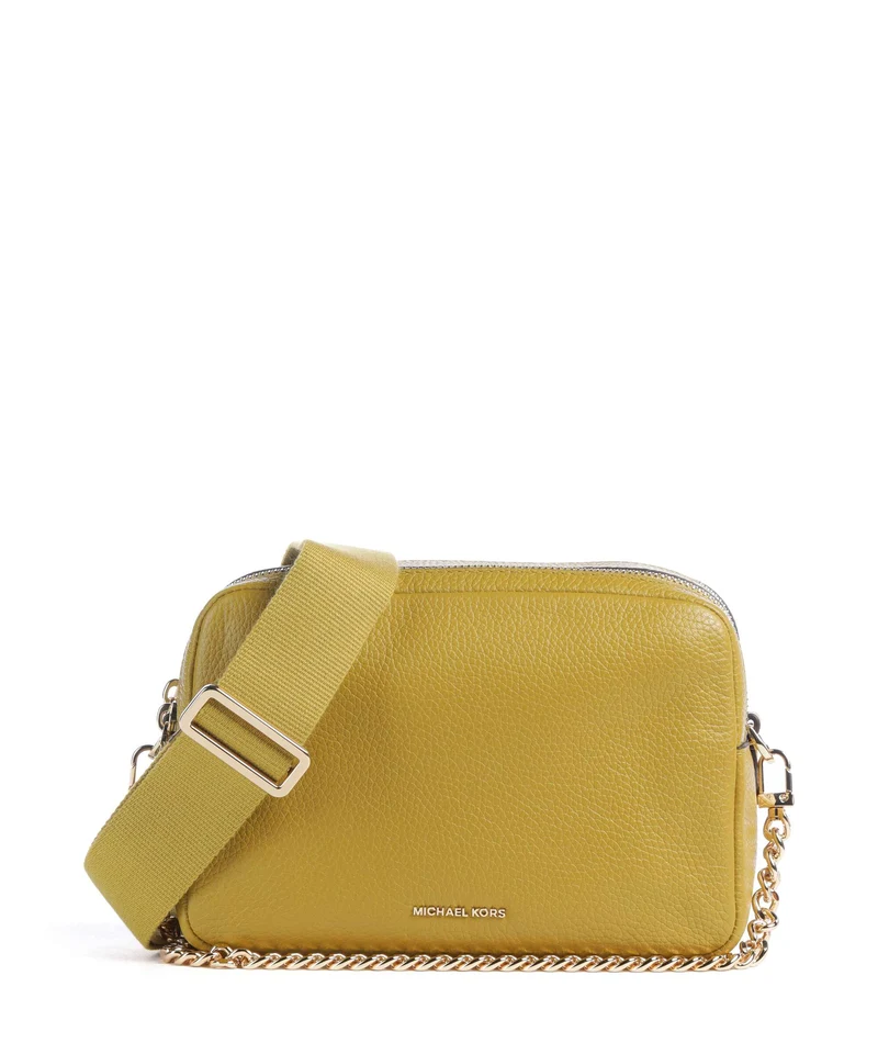 Michael Kors Bryant Medium Crossover väska chartreuse