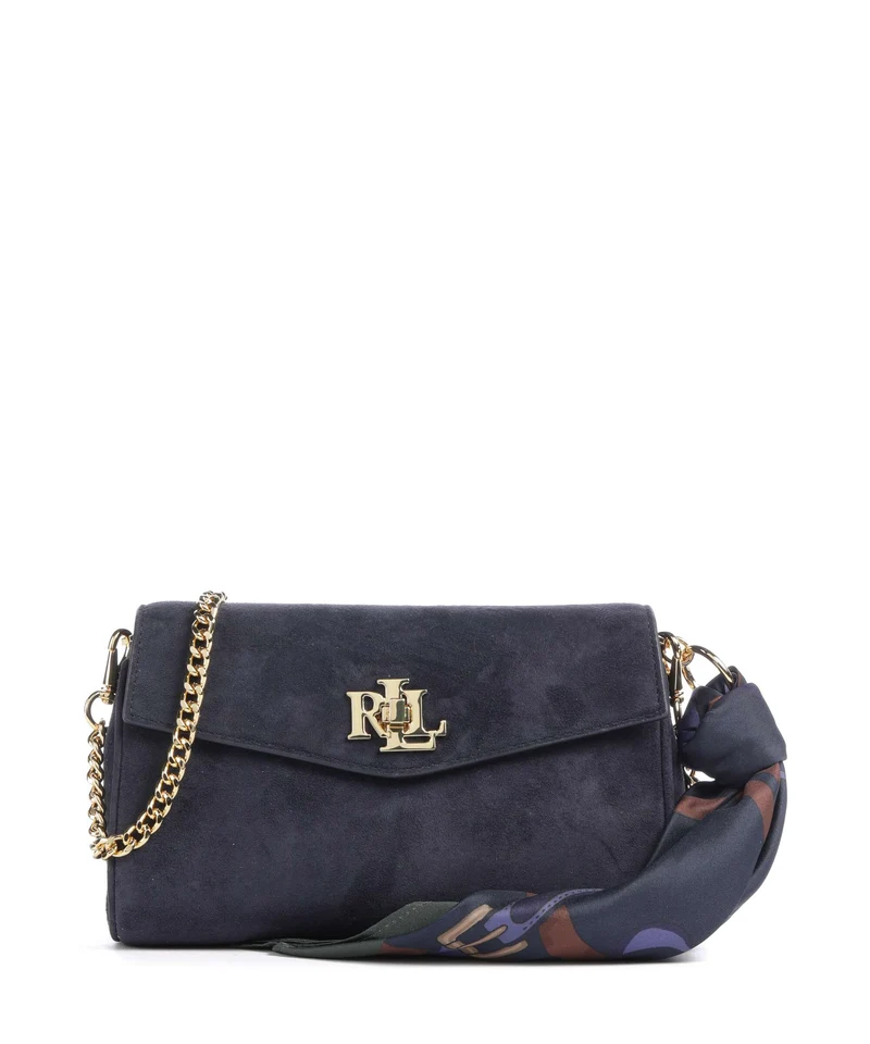 Lauren Ralph Lauren Tanner Large Crossover väska lauren navy/urban bltng/navy multi