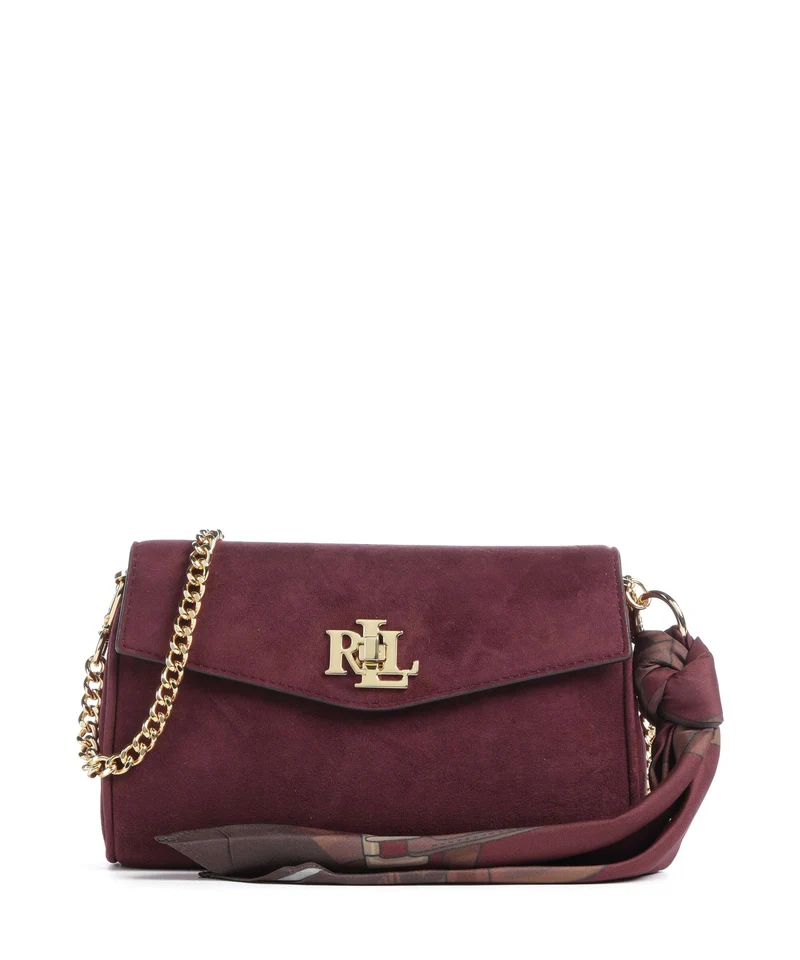 Lauren Ralph Lauren Tanner Large Crossover väska dark garnet/urban bltng/garnet multi