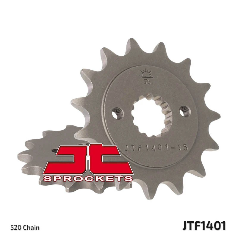 JT SPROCKETS Steel Standard Front Sprocket 1401 - 520 JTF1401.15