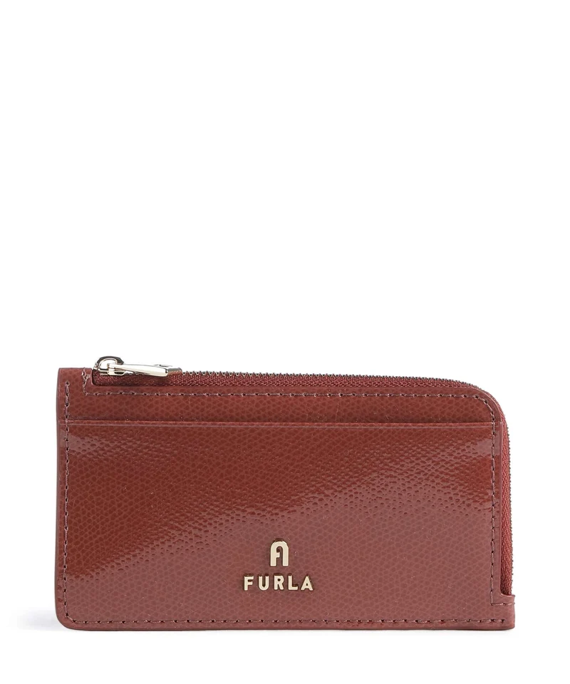 Furla Camelia M Korthållare marsala