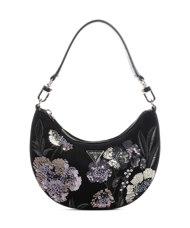 Guess Tasmin Mini Axelremsväska black multi