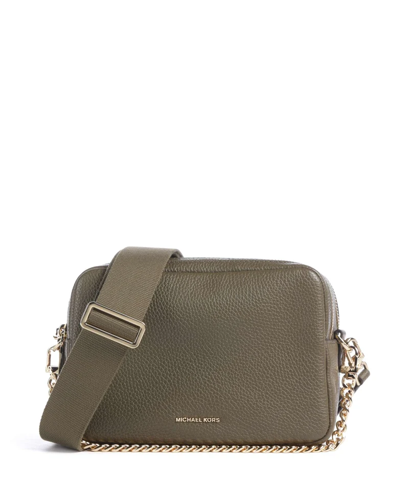 Michael Kors Bryant Medium Crossover väska loden