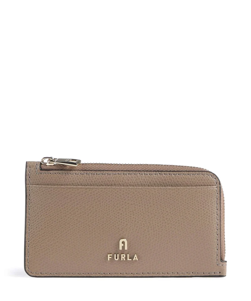 Furla Camelia M Korthållare greige