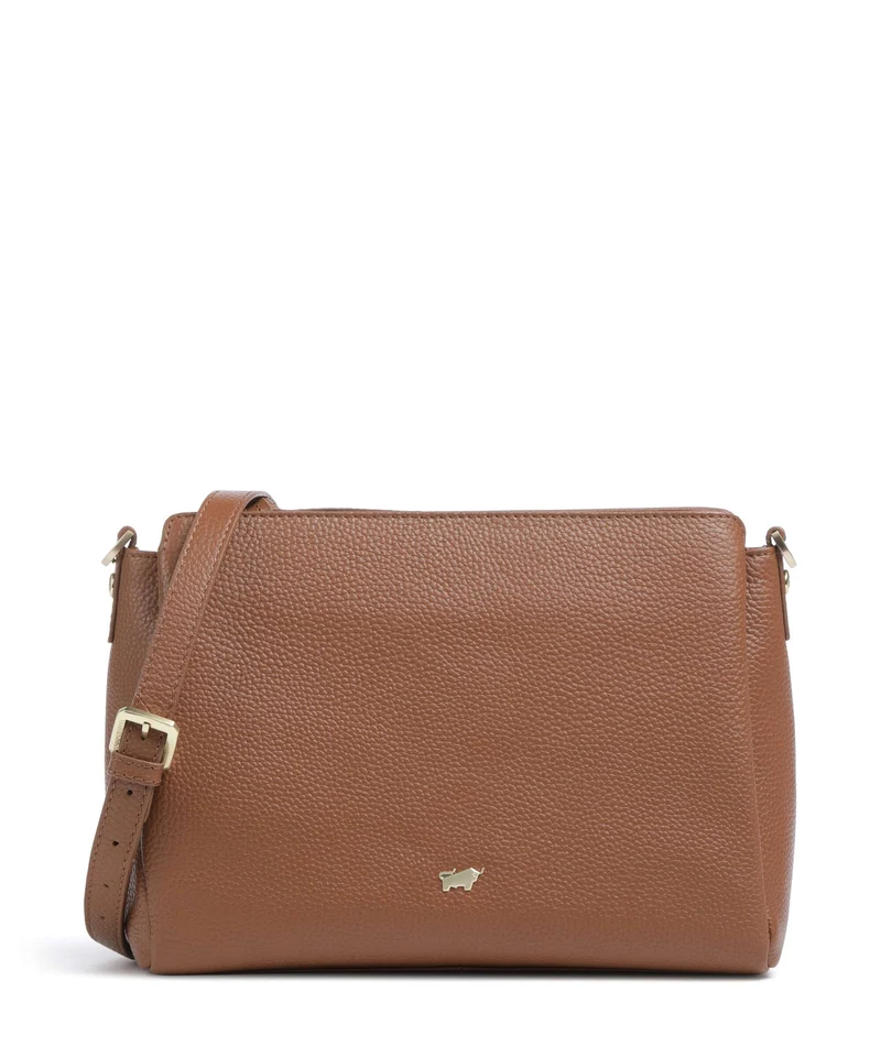 Braun Büffel Hanna S Crossover väska saddle brown