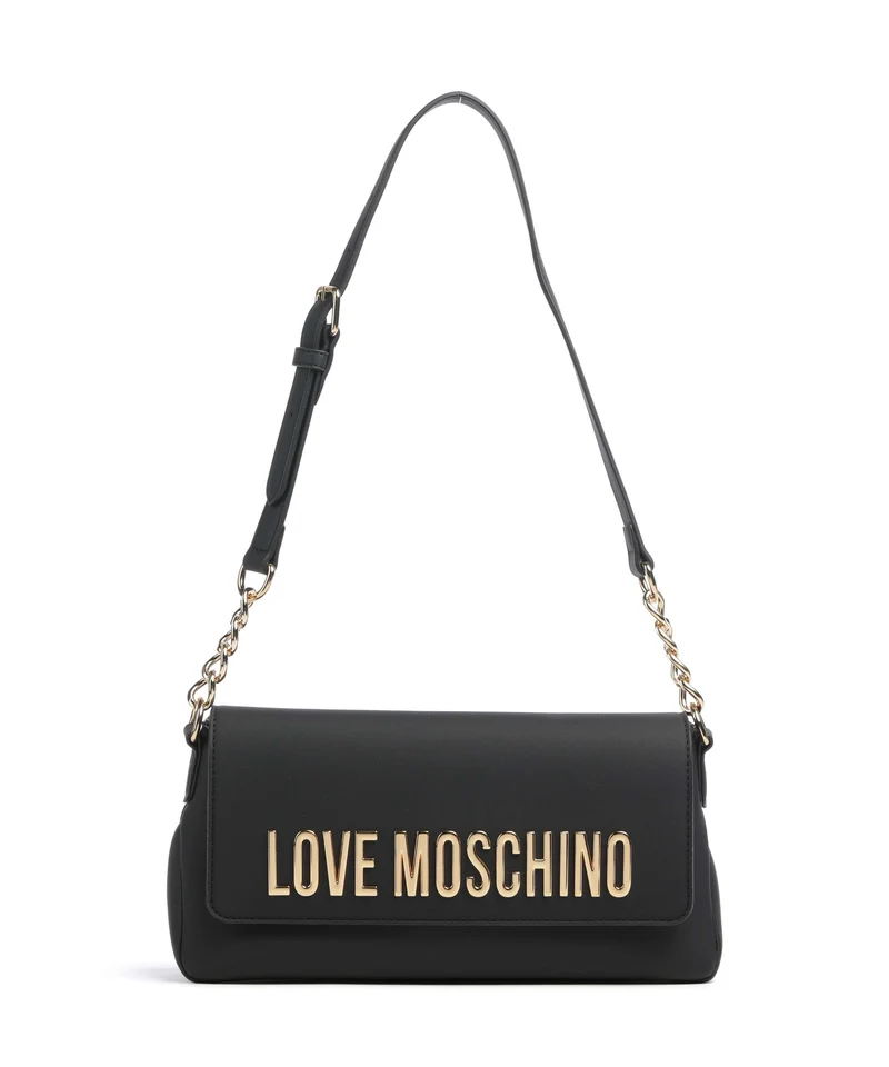 Love Moschino Bold Love Axelremsväska nero