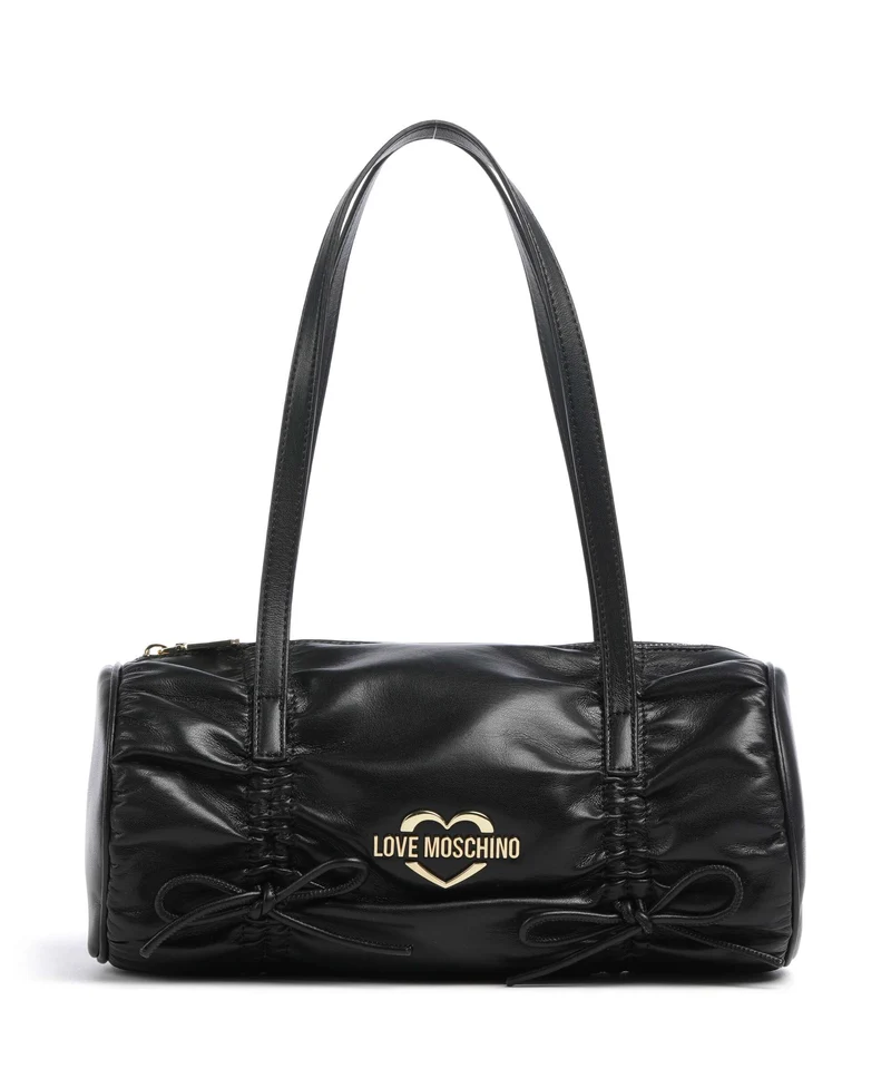 Love Moschino Softy Bow Axelremsväska nero