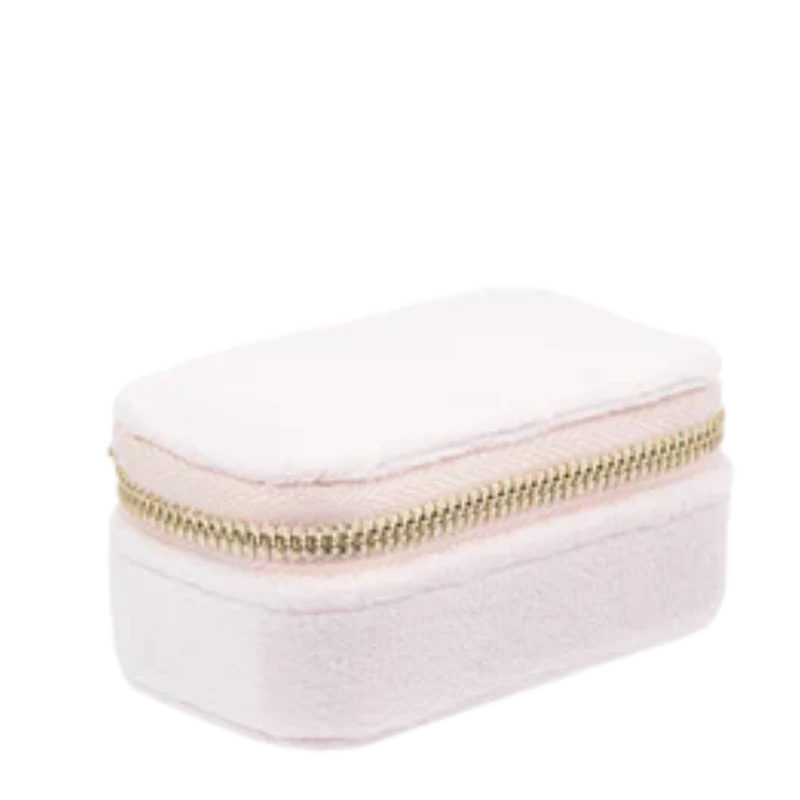 Tweed Jewellery Box Micro - Cotton Candy