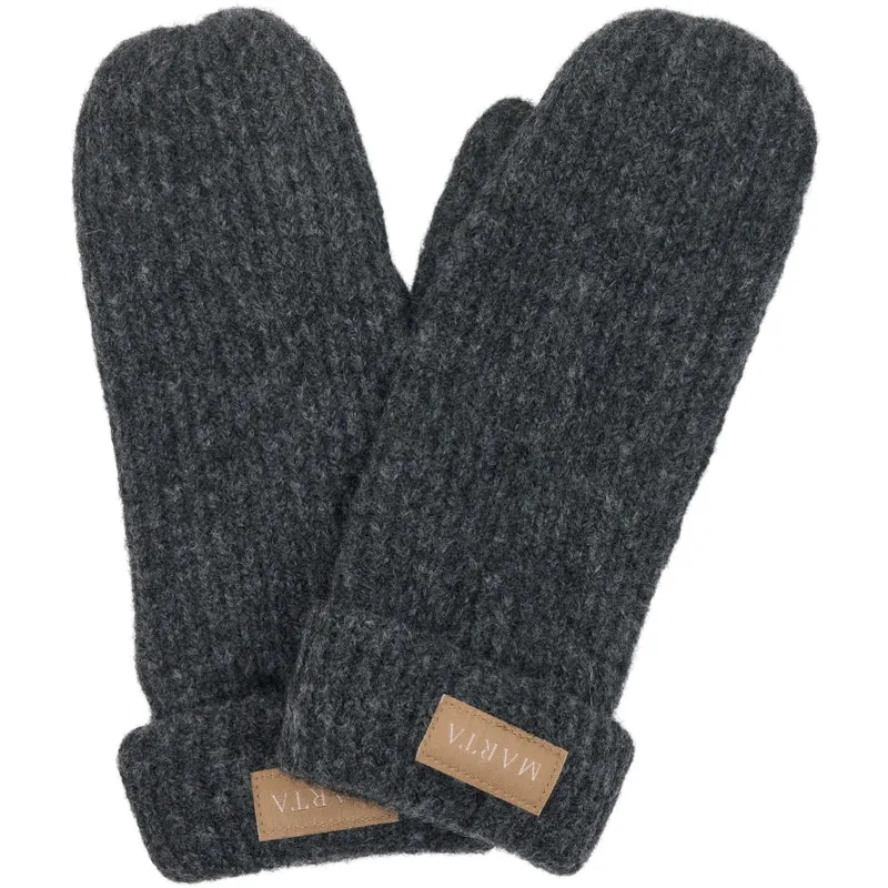 Marta du Chateau dam vantar Mitten 26208 - Light Grey