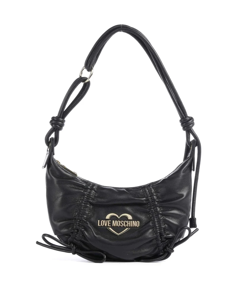Love Moschino Softy Bow Axelremsväska nero