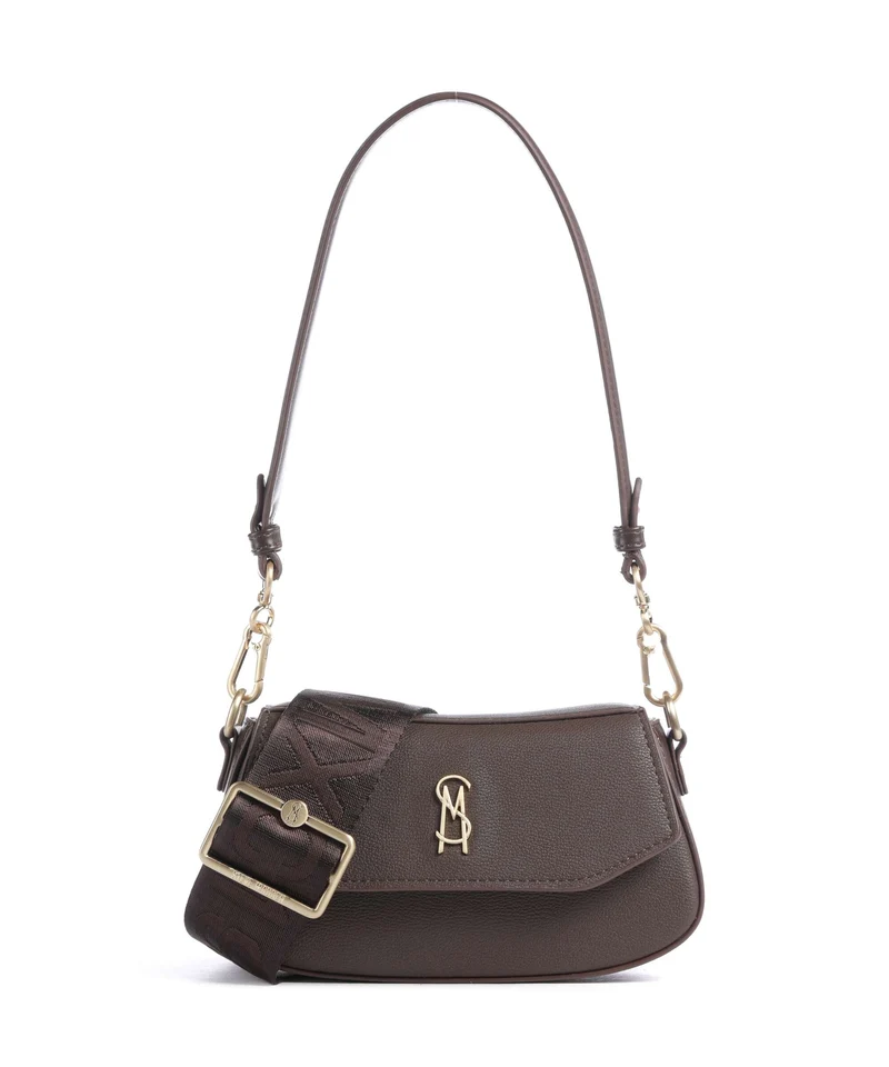 Steve Madden BTAIGA Axelremsväska chocolate/gold