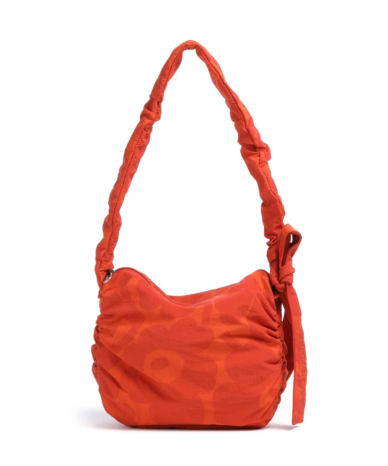 Marimekko Utu M Unikko Axelremsväska red/dark orange