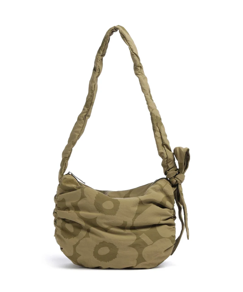 Marimekko Utu M Unikko Axelremsväska olive green/khaki green