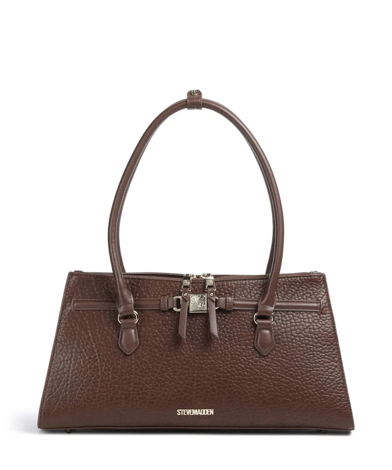 Steve Madden BSHIRLEY Axelremsväska brown/gold
