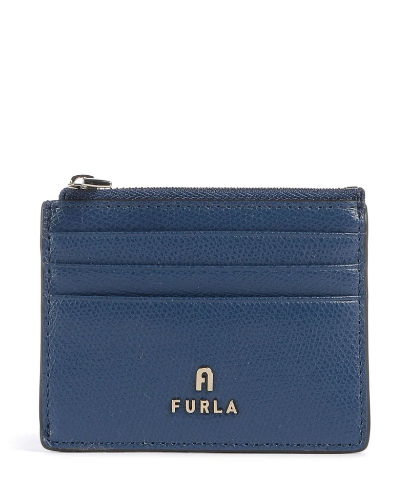 Furla Camelia S Korthållare indigo