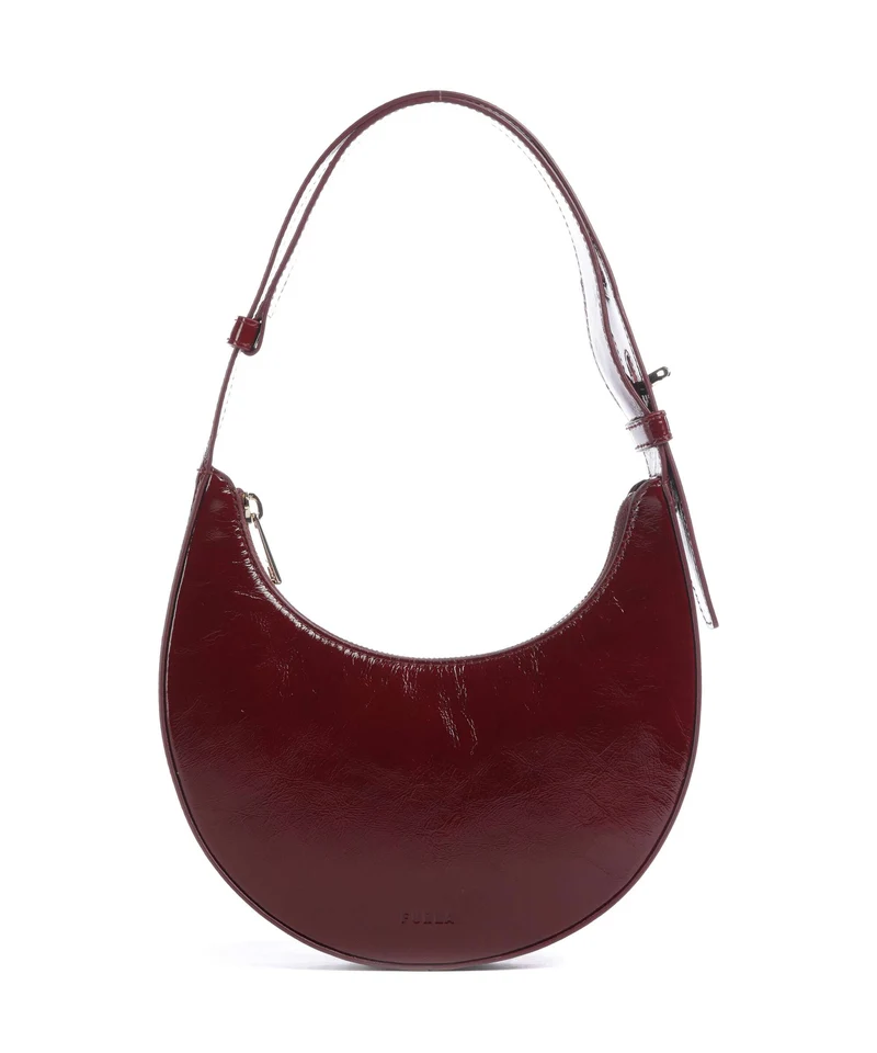 Furla Delizia Mini Axelremsväska rubino