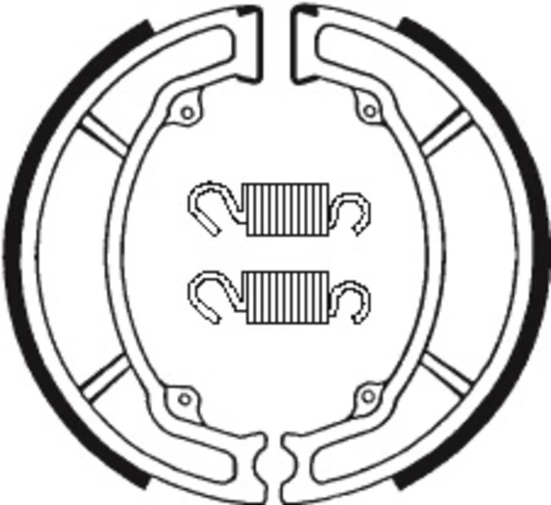Tecnium Scooter/Street Organiska Bromsbelägg - BA189