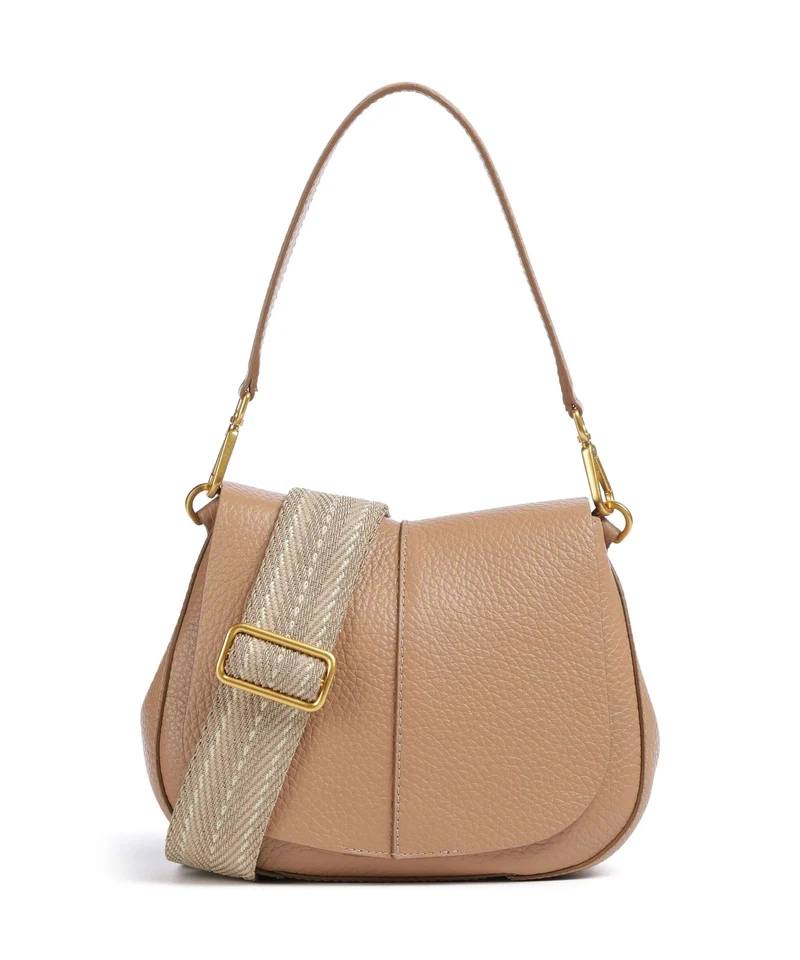 Gianni Chiarini Helena Round Axelremsväska clay