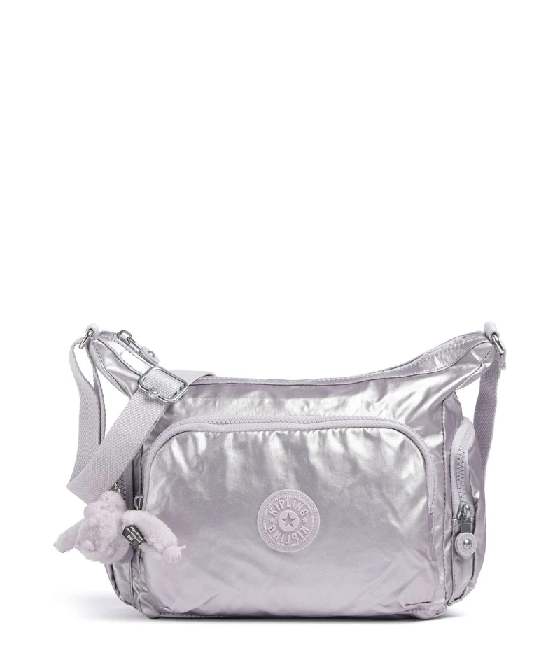 Kipling Basic Gabb S Crossover väska lilac moon/metallic