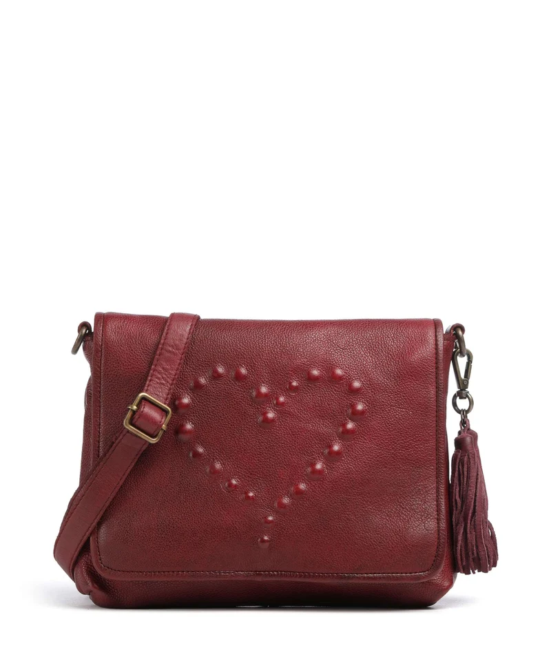 Taschendieb Wien Herzoggasse 4 Crossover väska red burgundy
