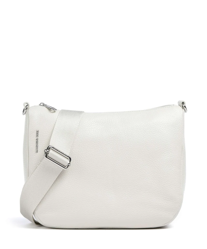 Mandarina Duck Mellow Leather Crossover väska cashmere