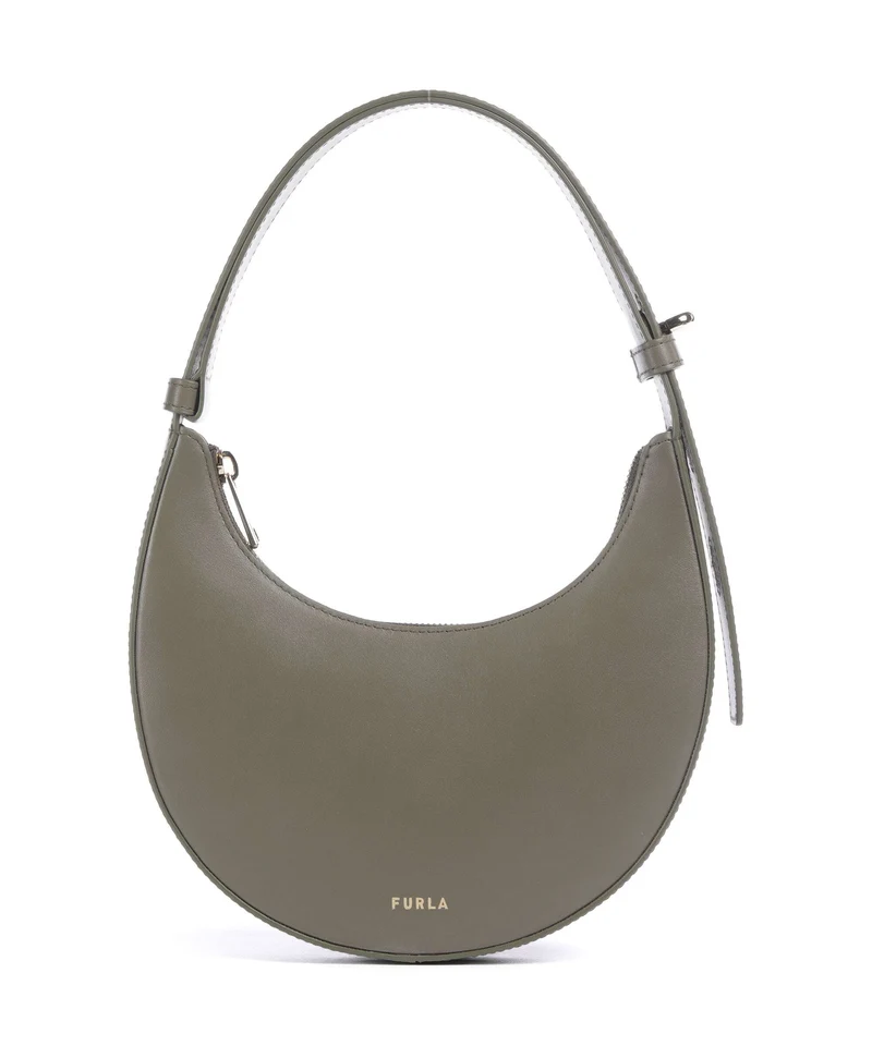 Furla Delizia Mini Axelremsväska sage