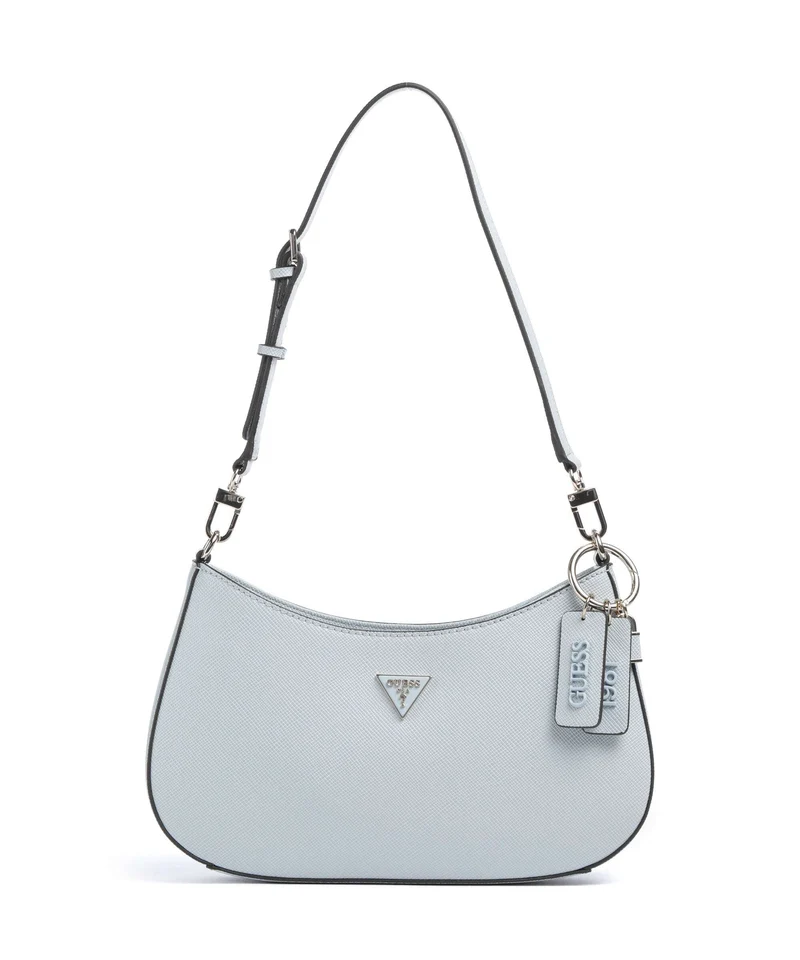 Guess Noelle II Axelremsväska misty blue