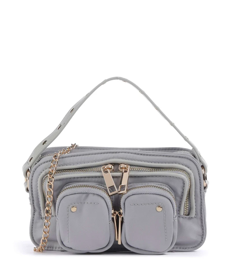 Núnoo Recycled Nylon Helena Crossover väska light grey