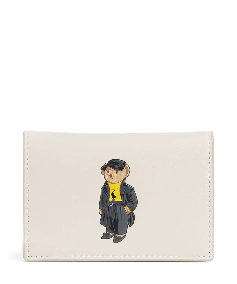 Polo Ralph Lauren Bear Holiday Korthållare ivory