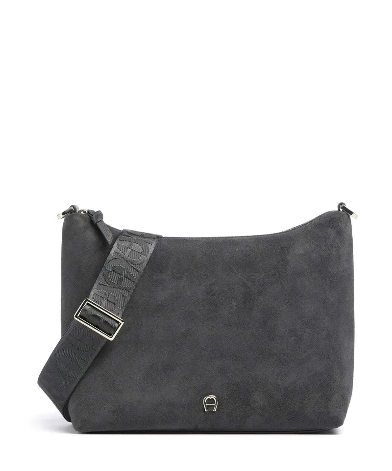Aigner Zita S Crossover väska night grey