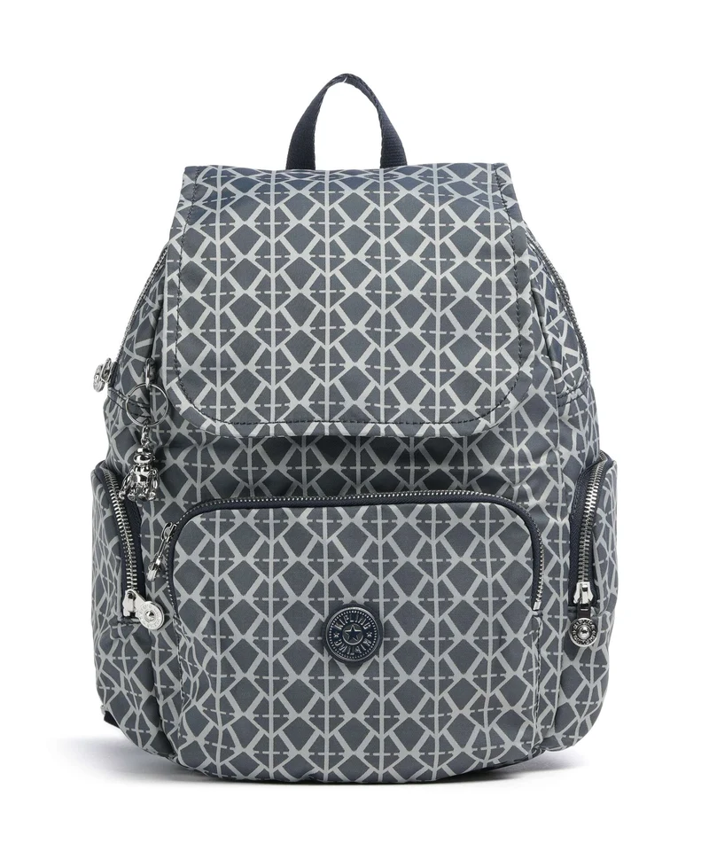 Kipling Elevated City Zip S Ryggsäck navy sign