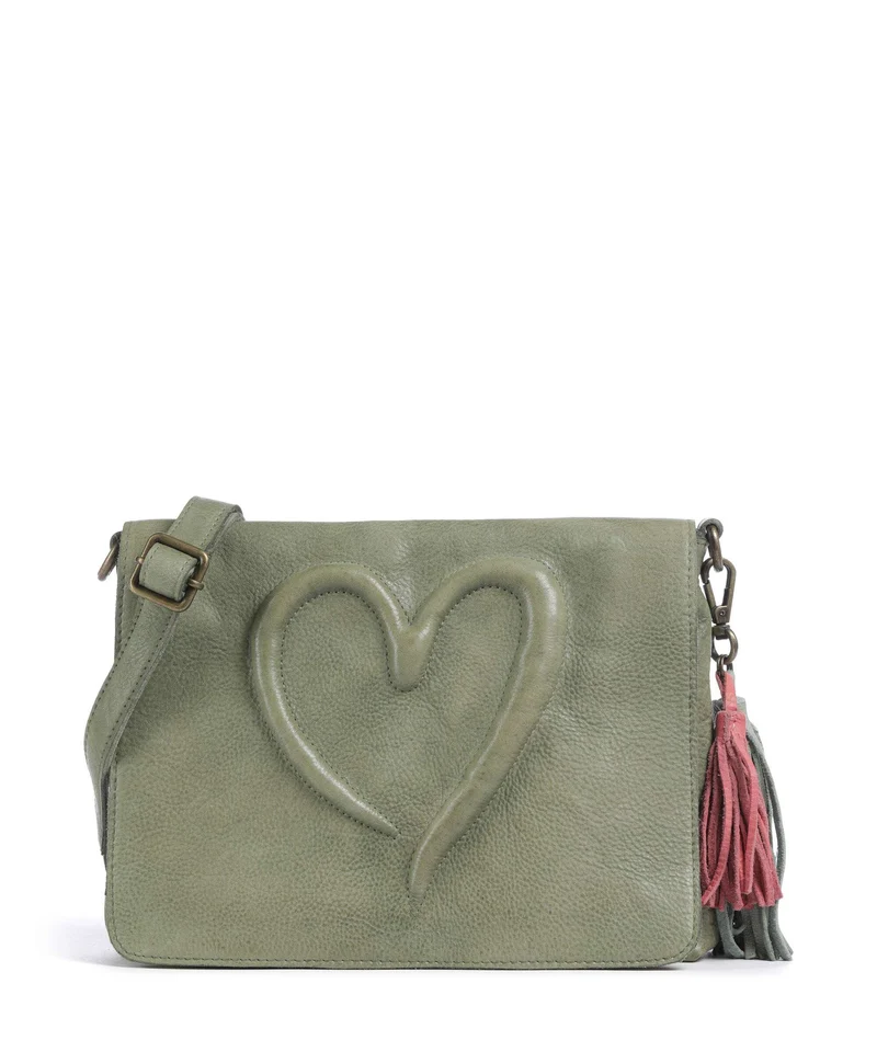 Taschendieb Wien Herzweg 3 Crossover väska green leaf