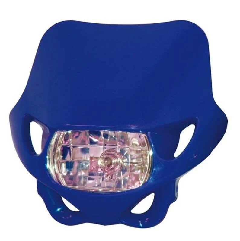 BIHR Enduro Headlight Blue 12V/55WYM-3243-BLUE