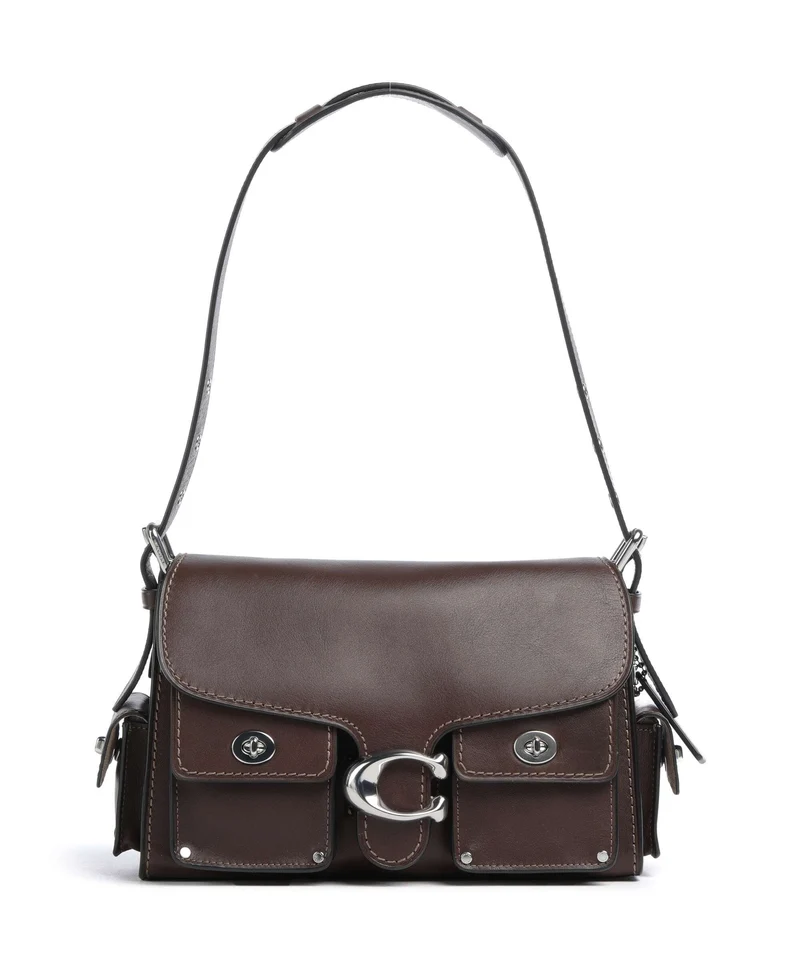 Coach Tabby Cargo Axelremsväska maple