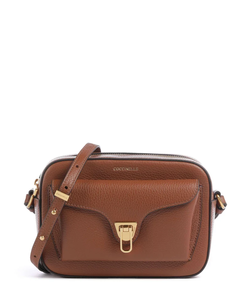 Coccinelle Beat Soft Crossover väska cognac